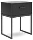 Socalle One Drawer Night Stand Signature Design by Ashley®
