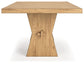 Galliden Rectangular Dining Room Table Signature Design by Ashley®