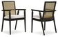 Galliden Dining UPH Arm Chair (2/CN) Signature Design by Ashley®