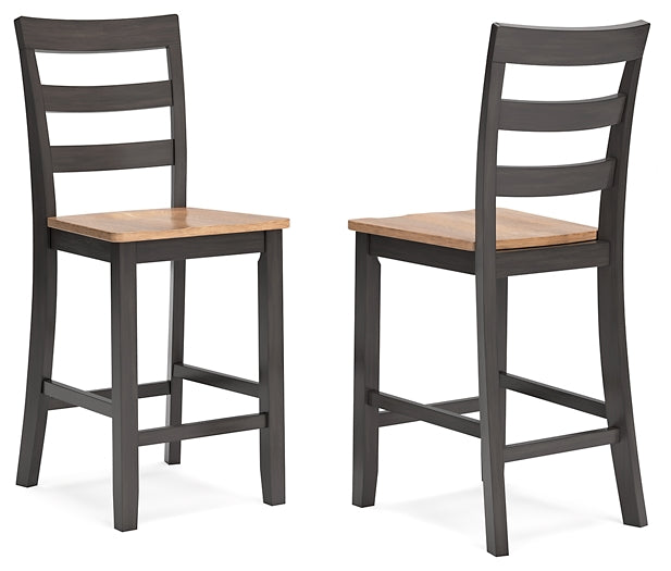 Gesthaven Barstool (2/CN) Signature Design by Ashley®