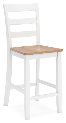 Gesthaven Barstool (2/CN) Signature Design by Ashley®