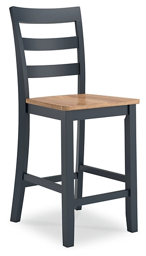 Gesthaven Barstool (2/CN) Signature Design by Ashley®