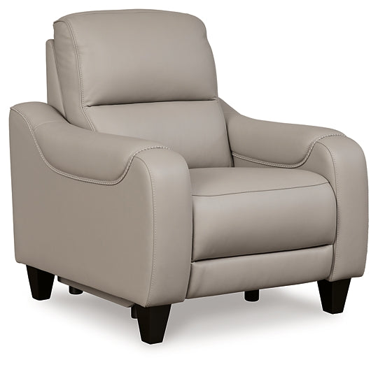 Mercomatic PWR Recliner/ADJ Headrest Signature Design by Ashley®