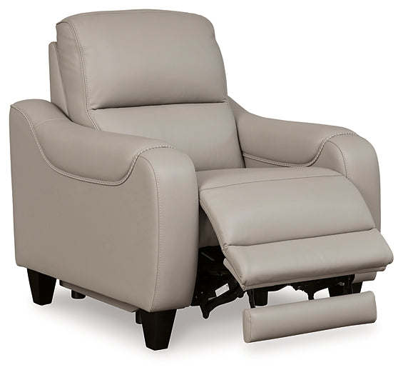 Mercomatic PWR Recliner/ADJ Headrest Signature Design by Ashley®