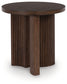Korestone Round End Table Signature Design by Ashley®