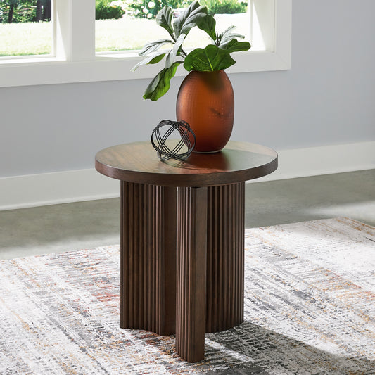 Korestone Round End Table Signature Design by Ashley®