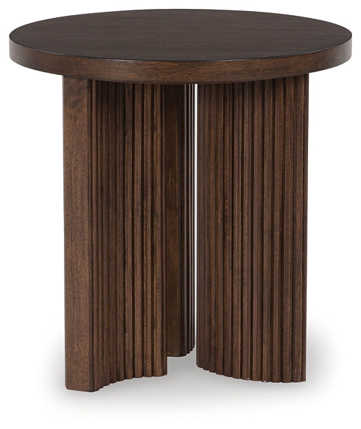 Korestone Round End Table Signature Design by Ashley®