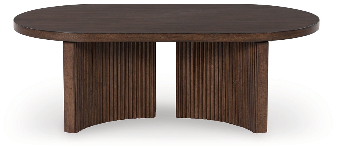 Korestone Oval Cocktail Table Signature Design by Ashley®