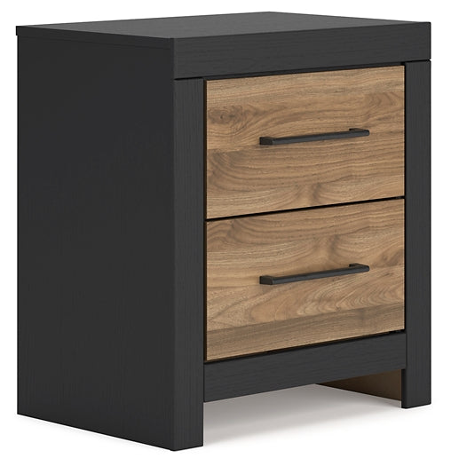 Vertani Two Drawer Night Stand Signature Design by Ashley®