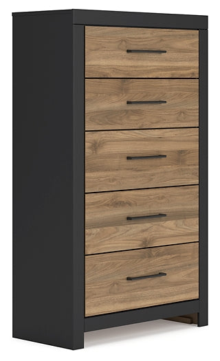Vertani Five Drawer Chest Signature Design by Ashley®