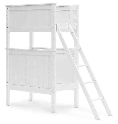 Nextonfort Twin over Twin Display Bunk Bed - IN STORE ONLY Signature Design by Ashley®