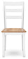 Gesthaven Dining Room Side Chair (2/CN) Signature Design by Ashley®