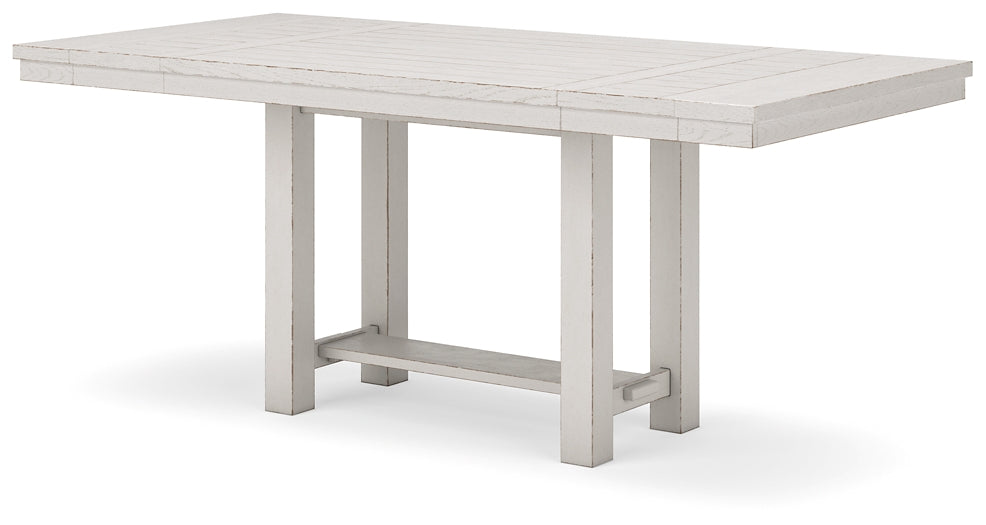 Robbinsdale Counter Height Dining Table and 6 Barstools Signature Design by Ashley®