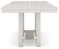 Robbinsdale Counter Height Dining Table and 6 Barstools Signature Design by Ashley®