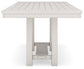 Robbinsdale Counter Height Dining Table and 8 Barstools Signature Design by Ashley®