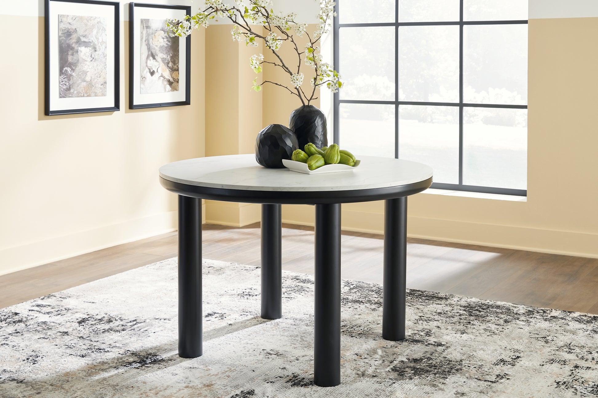 Xandrum Round Dining Room Table Signature Design by Ashley®