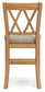 Havonplane Counter Height Dining Table and 2 Barstools and Bench Signature Design by Ashley®