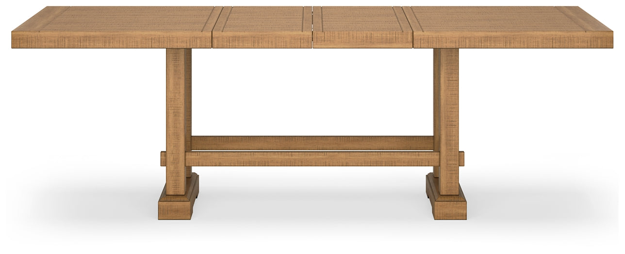 Havonplane Counter Height Dining Table and 2 Barstools and Bench Signature Design by Ashley®
