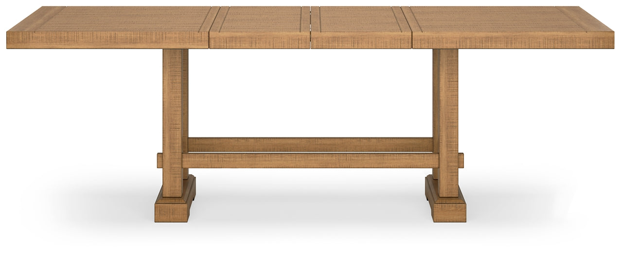 Havonplane Counter Height Dining Table and 2 Barstools and Bench Signature Design by Ashley®
