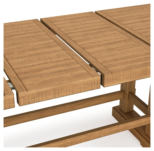 Havonplane Counter Height Dining Table and 2 Barstools and Bench Signature Design by Ashley®