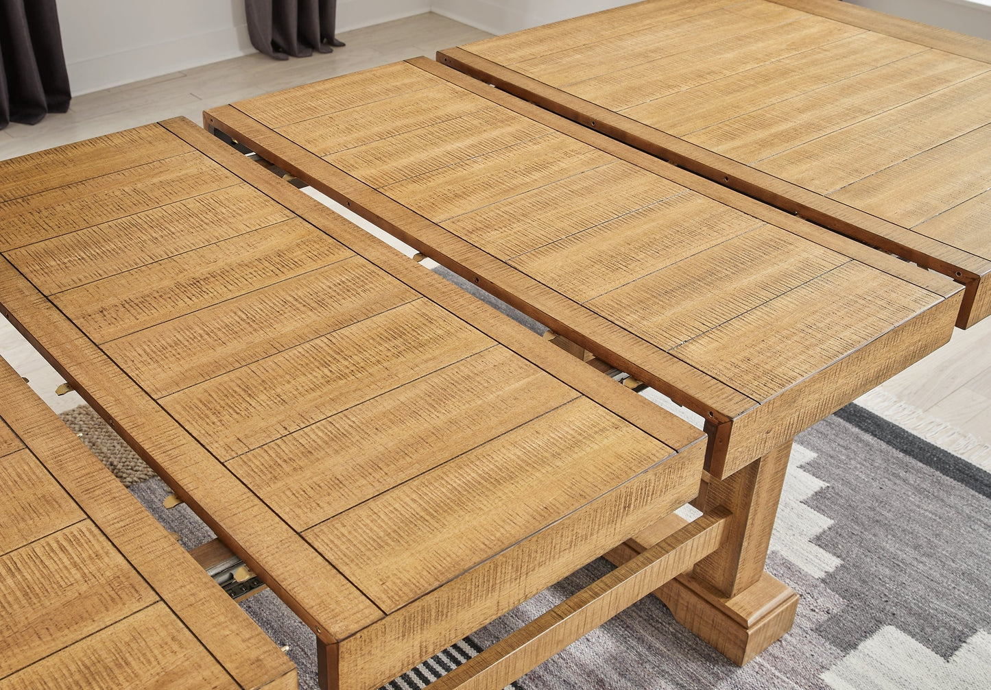 Havonplane Counter Height Dining Table and 2 Barstools and Bench Signature Design by Ashley®