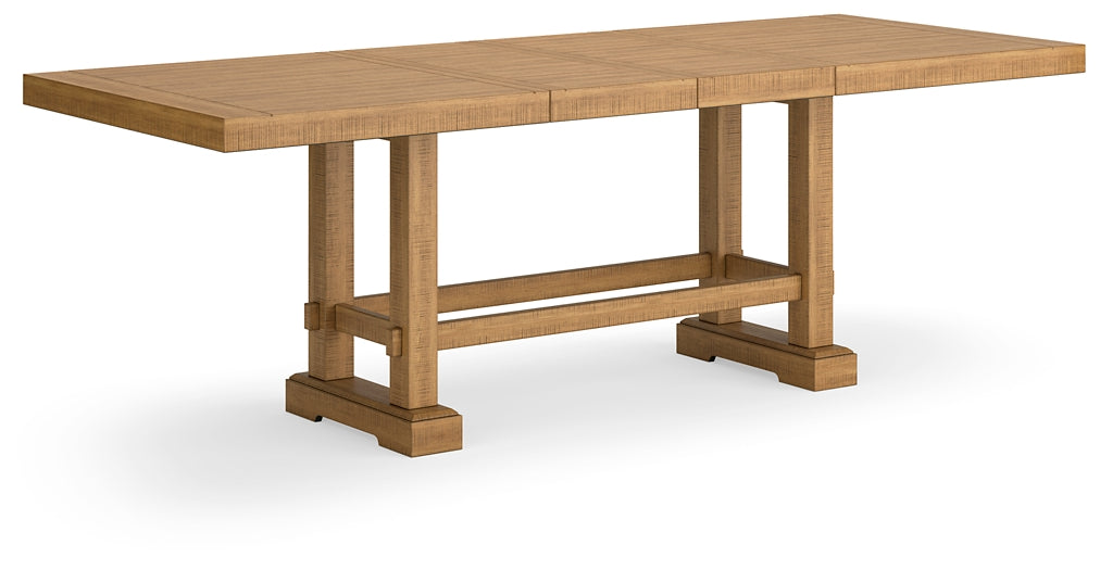Havonplane Counter Height Dining Table and 8 Barstools Signature Design by Ashley®