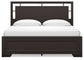Covetown King Panel Bed with Mirrored Dresser and Nightstand Signature Design by Ashley®