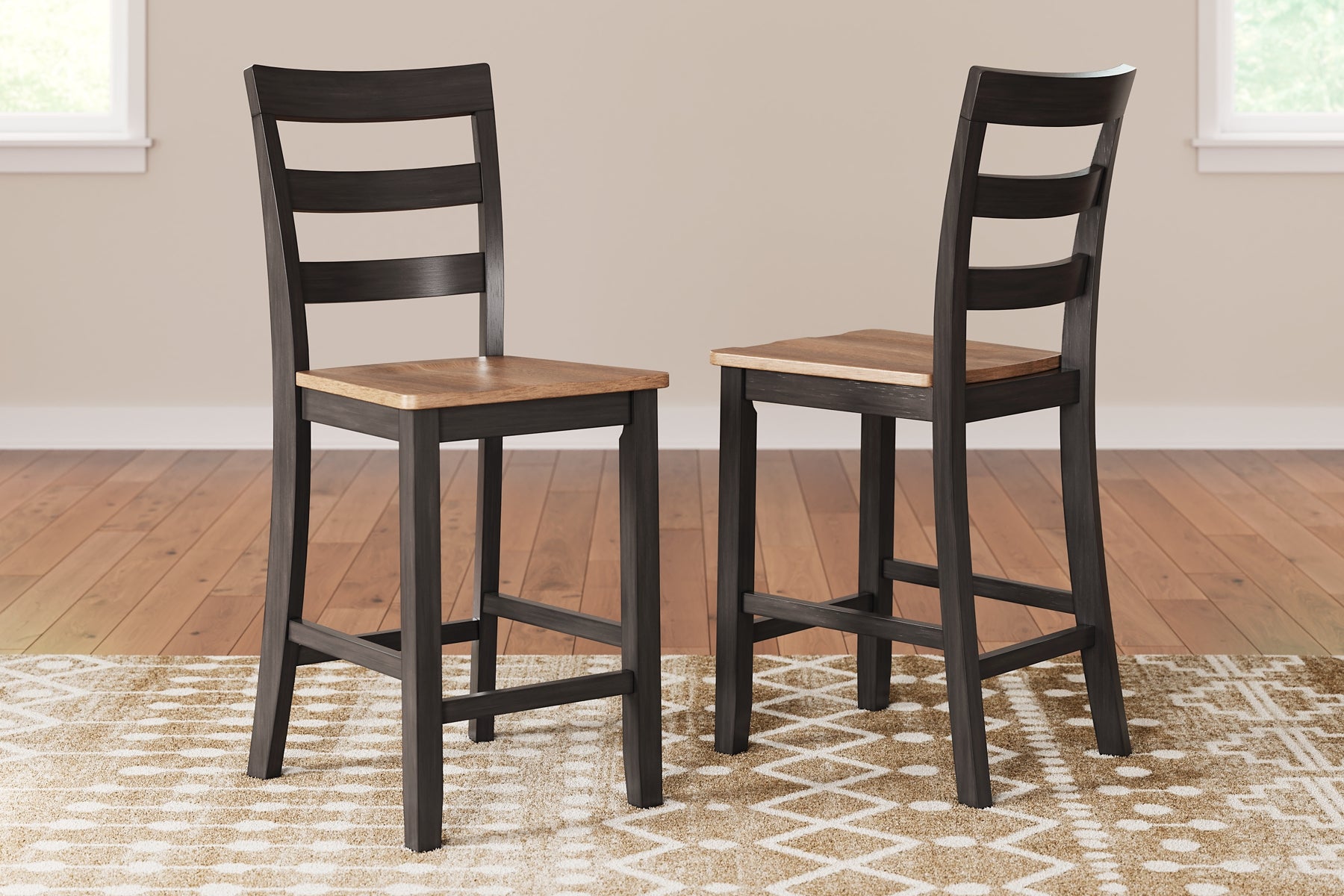 Gesthaven Barstool (2/CN) Signature Design by Ashley®