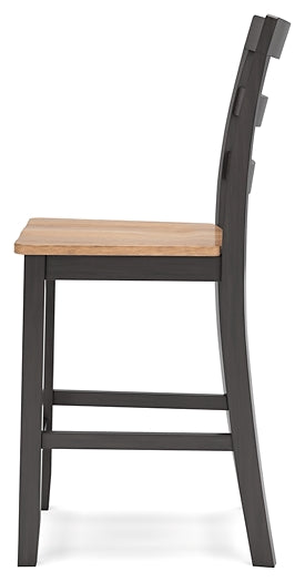 Gesthaven Barstool (2/CN) Signature Design by Ashley®
