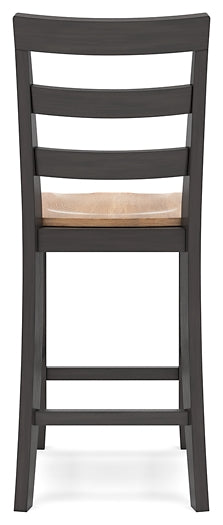 Gesthaven Barstool (2/CN) Signature Design by Ashley®