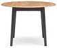 Gesthaven Round DRM Drop Leaf Table Signature Design by Ashley®