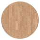 Gesthaven Round DRM Drop Leaf Table Signature Design by Ashley®