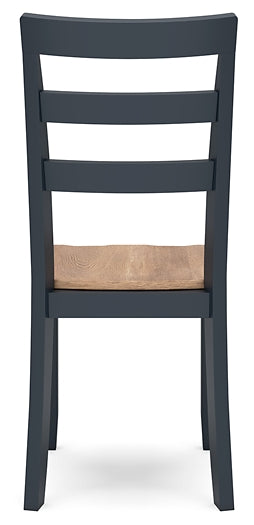 Gesthaven Dining Room Side Chair (2/CN) Signature Design by Ashley®