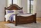 Lavinton Queen Poster Bed with Mirrored Dresser and Nightstand Signature Design by Ashley®
