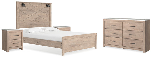 Senniberg Queen Panel Bed with Dresser and 2 Nightstands Signature Design by Ashley®