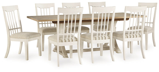 Shaybrock Dining Table and 8 Chairs Benchcraft®