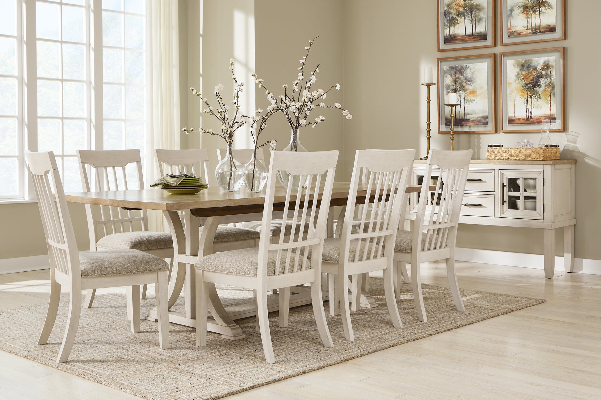 Shaybrock Dining Table and 8 Chairs Benchcraft®