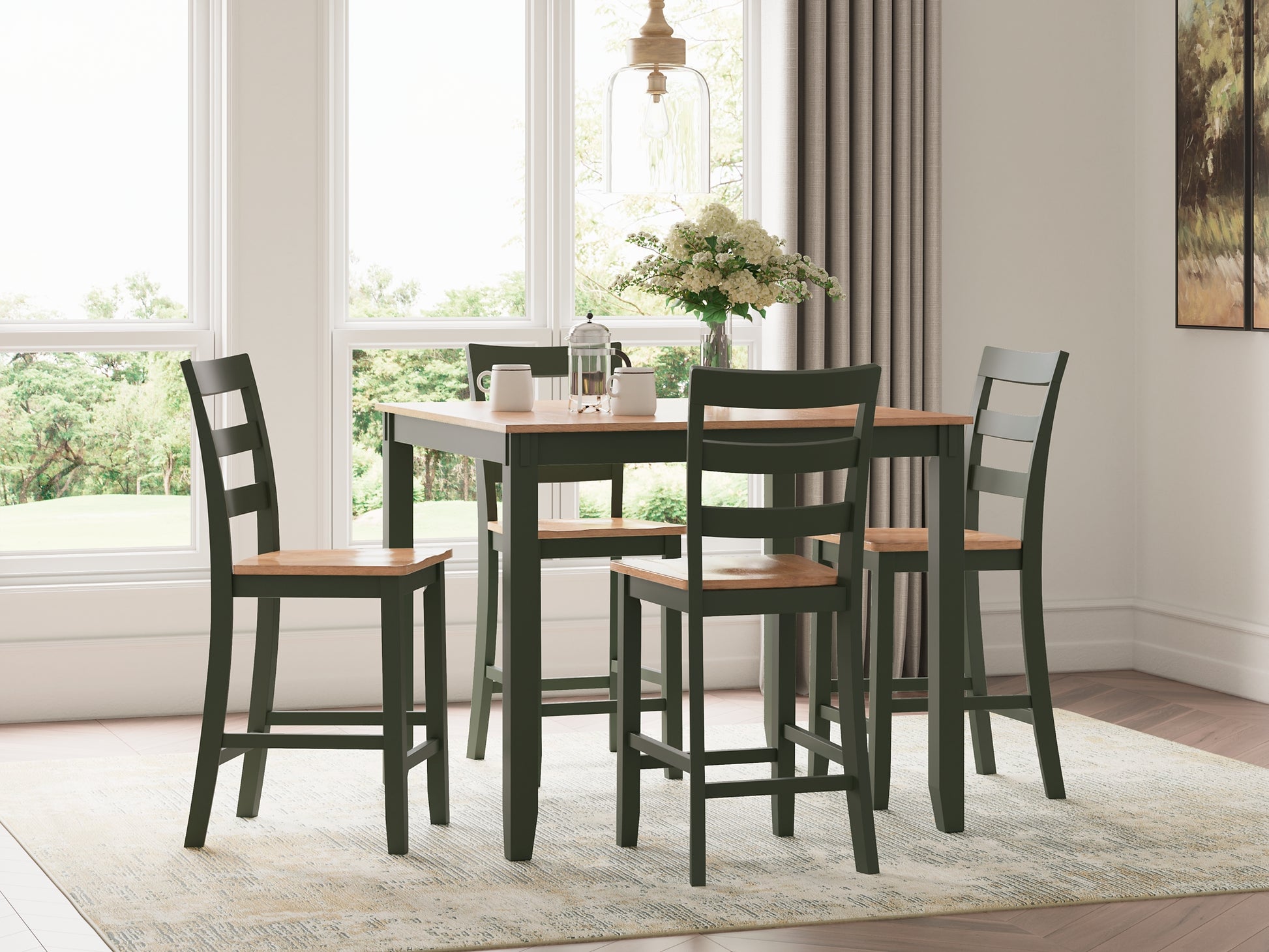 Gesthaven DRM Counter Table Set (5/CN) Signature Design by Ashley®