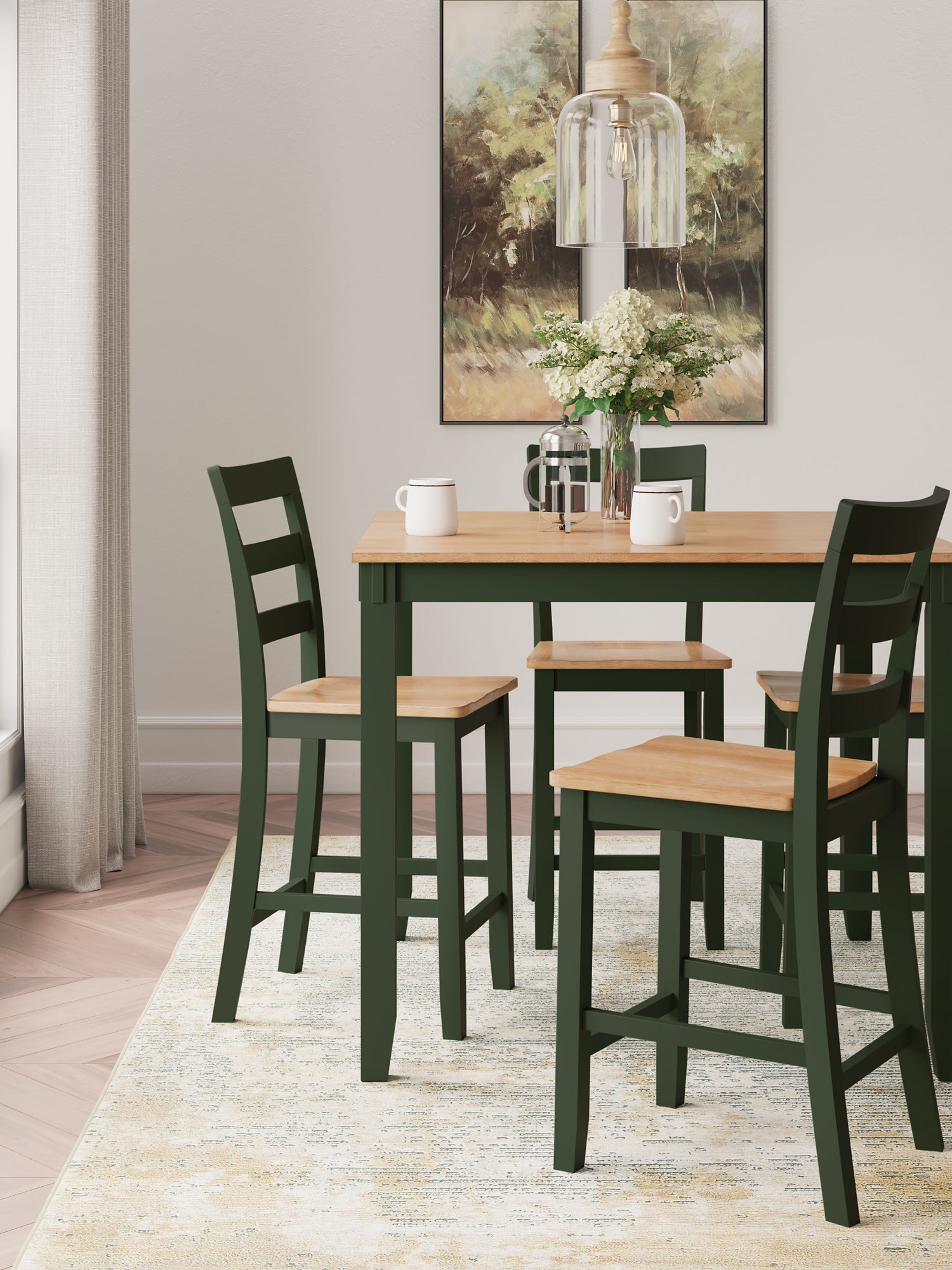 Gesthaven DRM Counter Table Set (5/CN) Signature Design by Ashley®