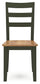 Gesthaven Dining Room Side Chair (2/CN) Signature Design by Ashley®