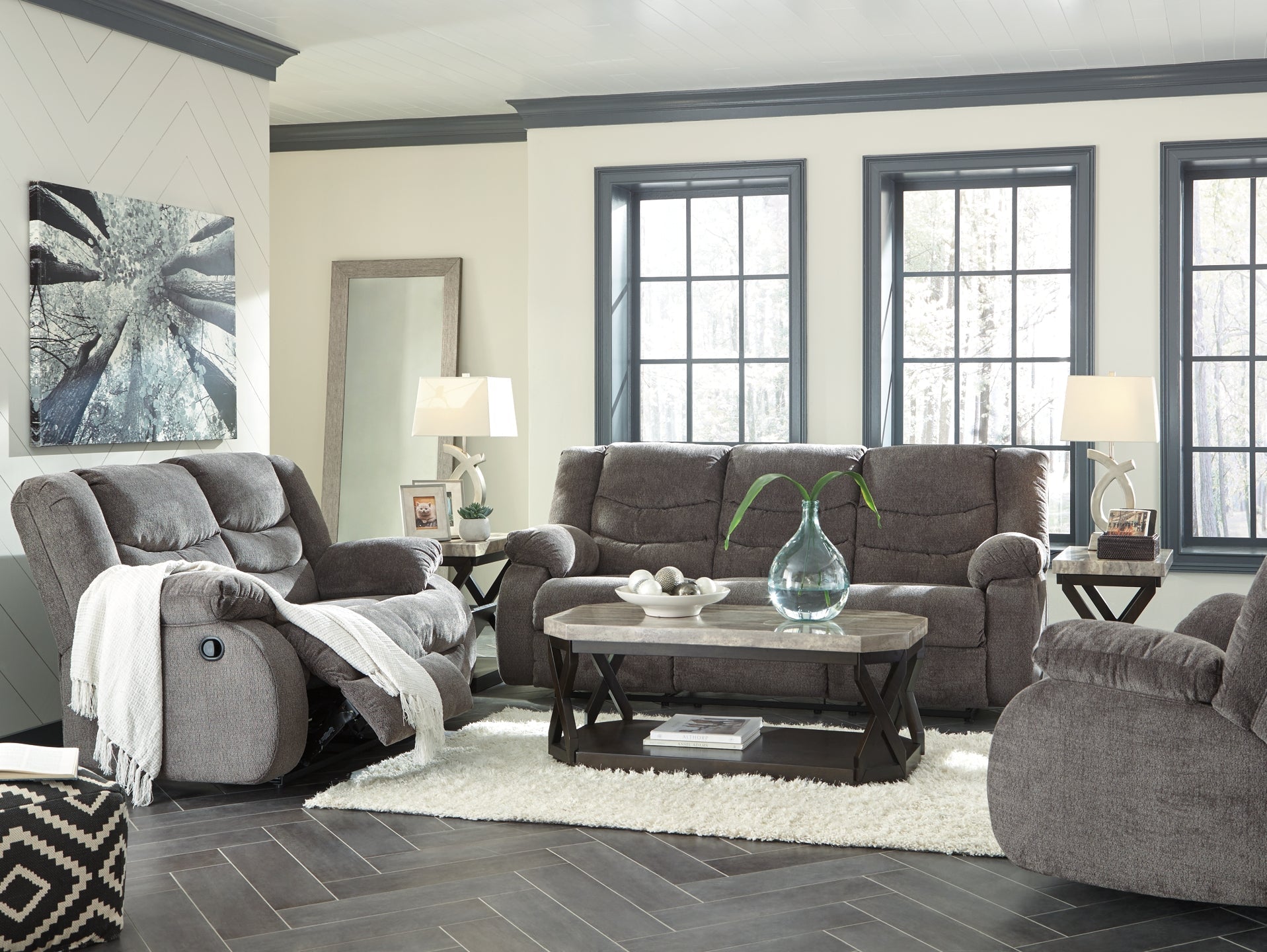 Tulen Sofa, Loveseat and Recliner Signature Design by Ashley®