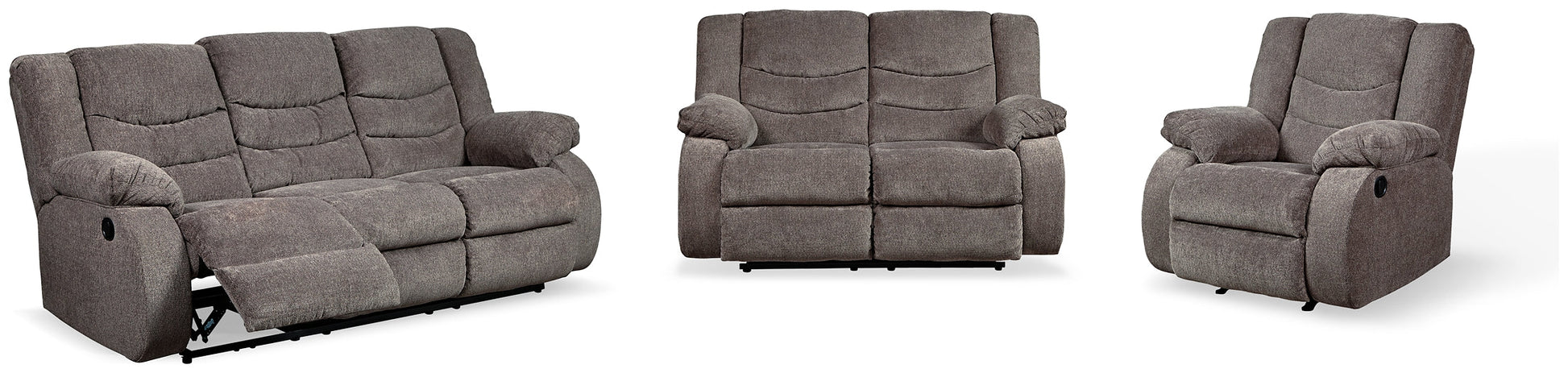 Tulen Sofa, Loveseat and Recliner Signature Design by Ashley®