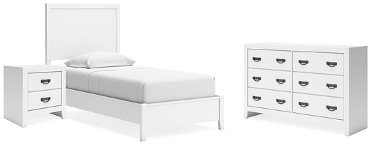Binterglen Twin Panel Bed with Dresser and Nightstand Signature Design by Ashley®