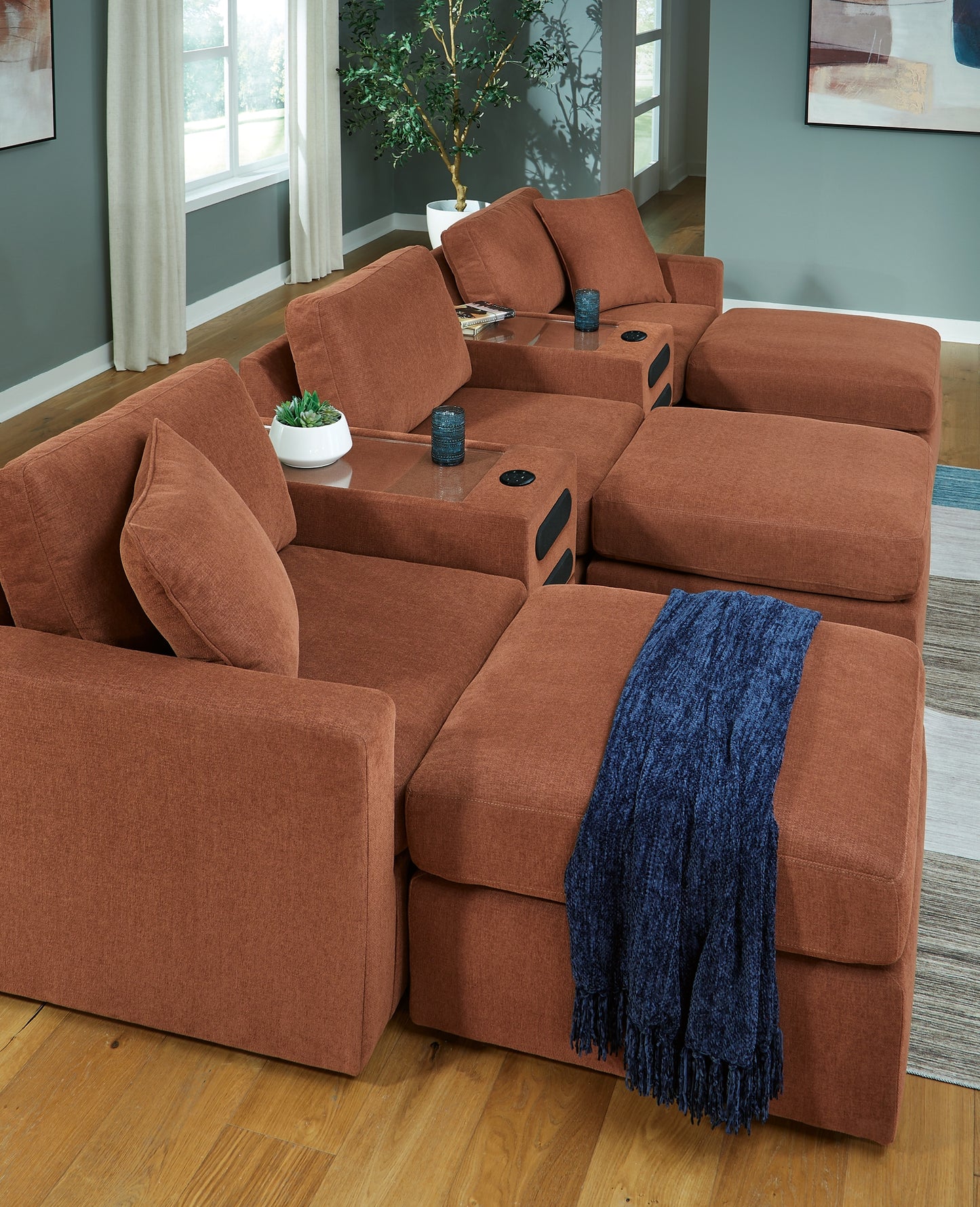 Modmax 5-Piece Sectional with Ottoman Signature Design by Ashley®
