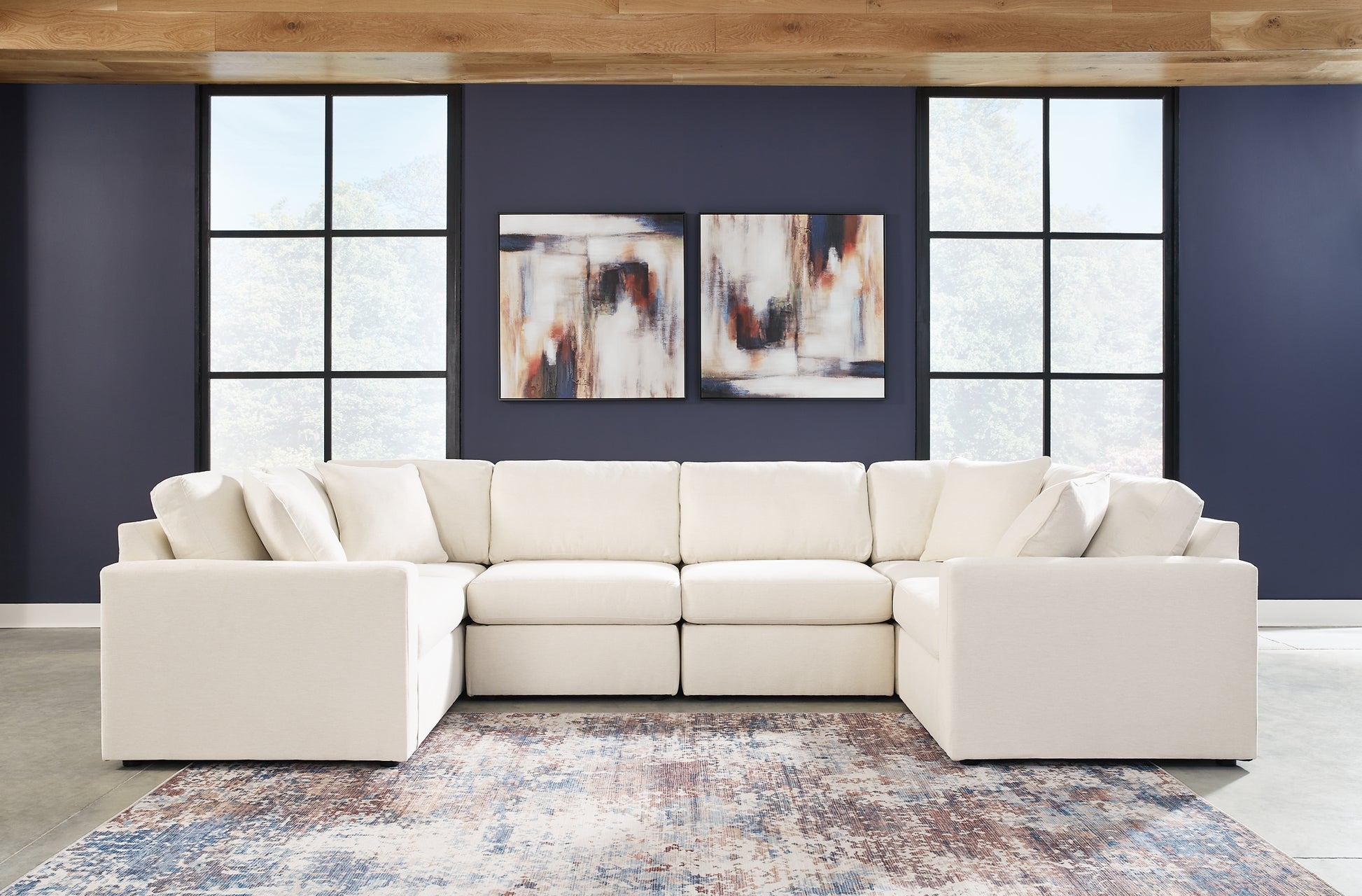 Modmax 6-Piece Sectional with Ottoman Signature Design by Ashley®