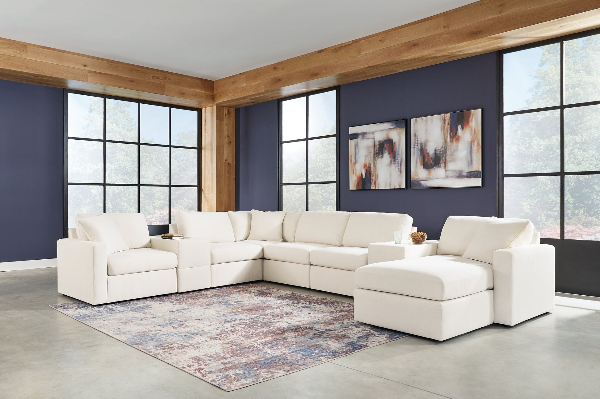 Modmax 8-Piece Sectional with Ottoman Signature Design by Ashley®