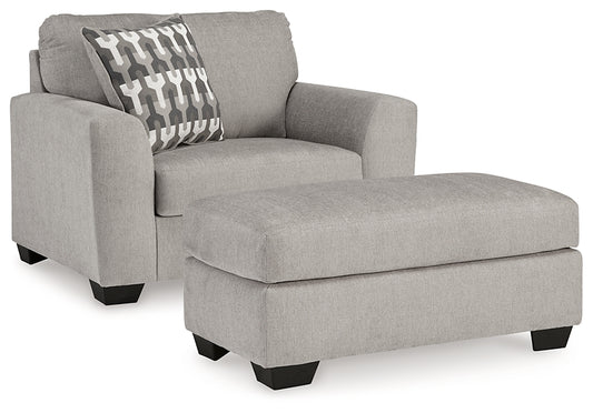 Avenal Park Chair and Ottoman Signature Design by Ashley®