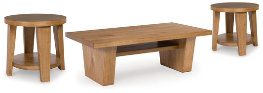 Kristiland Coffee Table with 2 End Tables Signature Design by Ashley®