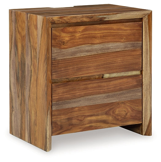 Dressonni Two Drawer Night Stand Signature Design by Ashley®