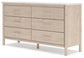 Cadmori Six Drawer Dresser Signature Design by Ashley®